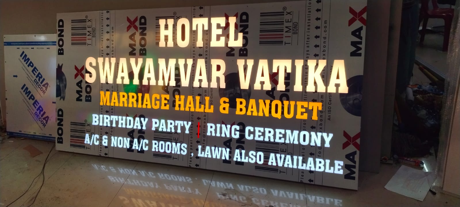 2D LED Sign Board
