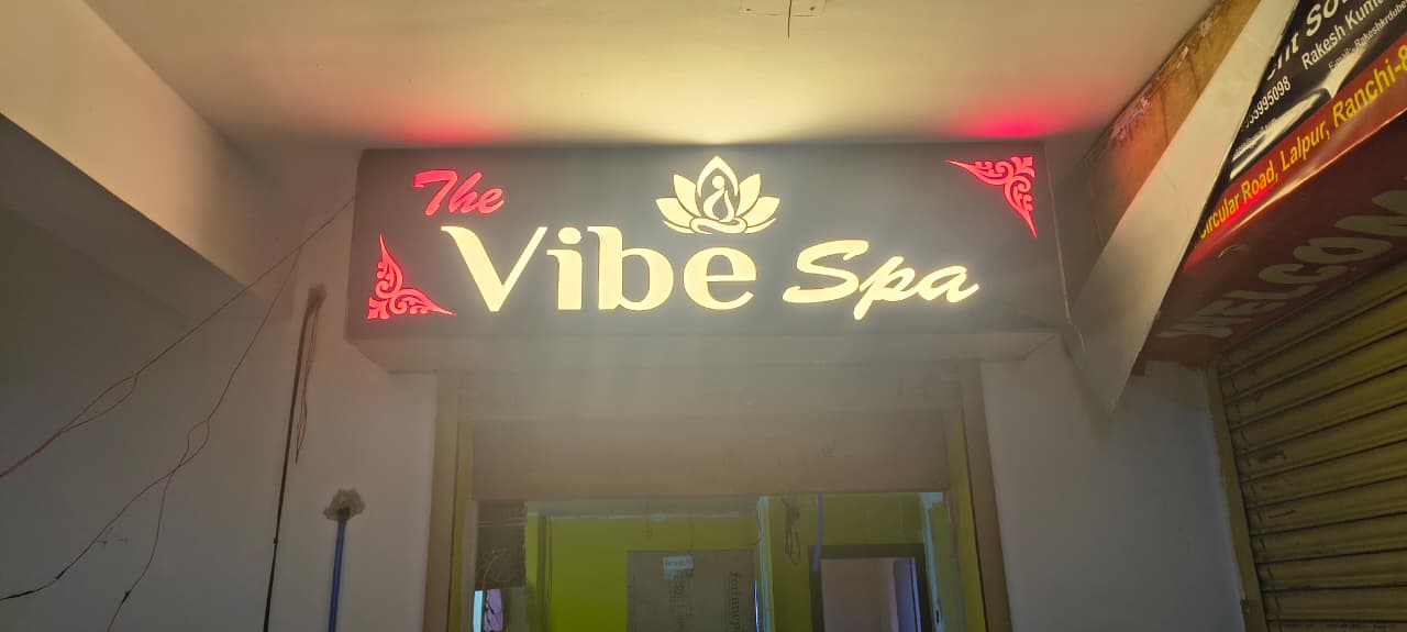 2D Led Sign Board 13 - Meena Arts Ranchi