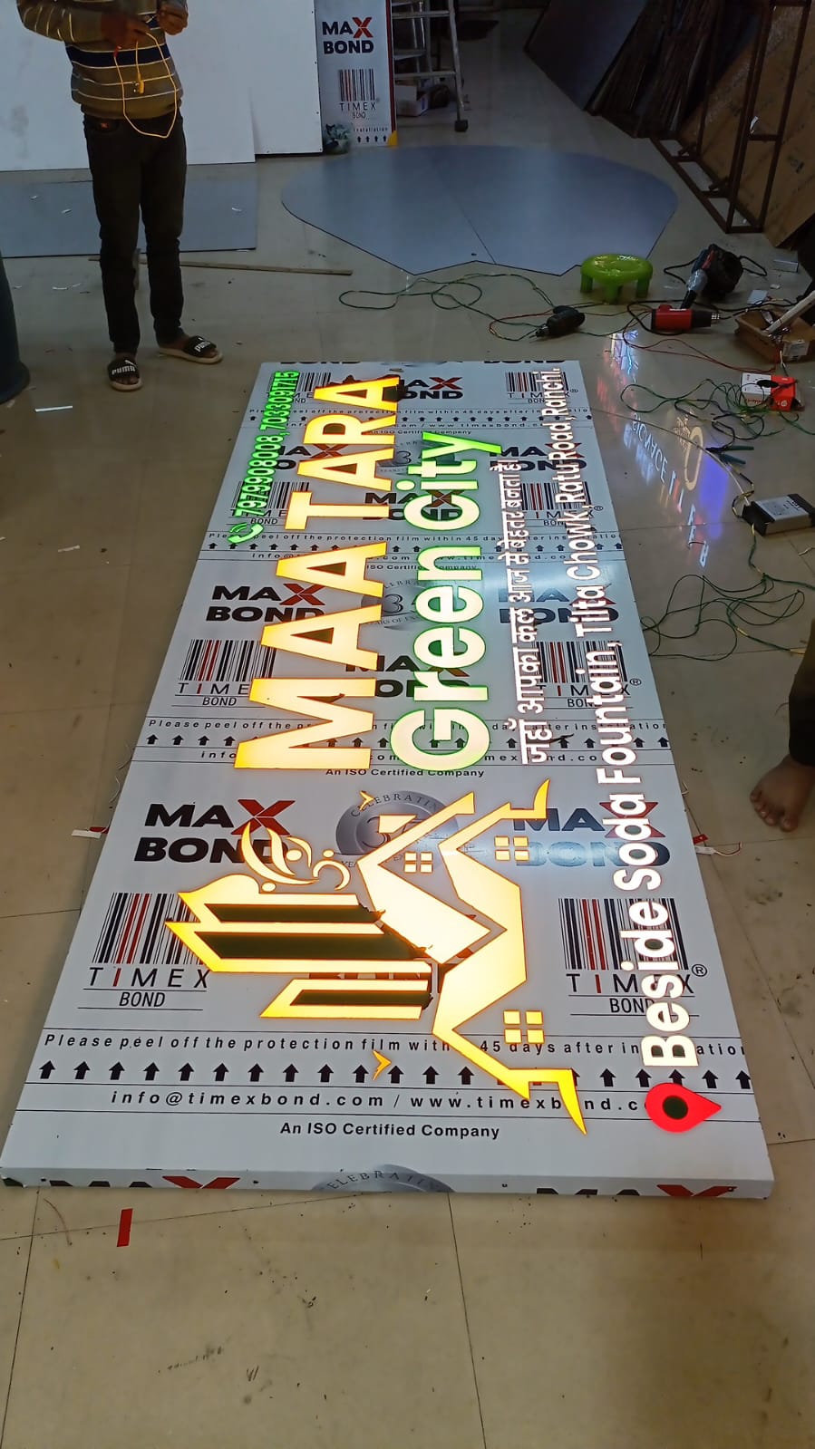 2D LED Sign Board