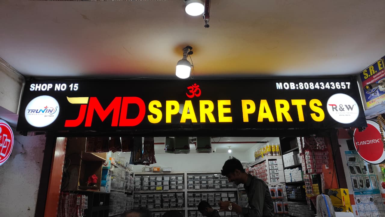 2D Led Sign Board 22 - Meena Arts Ranchi