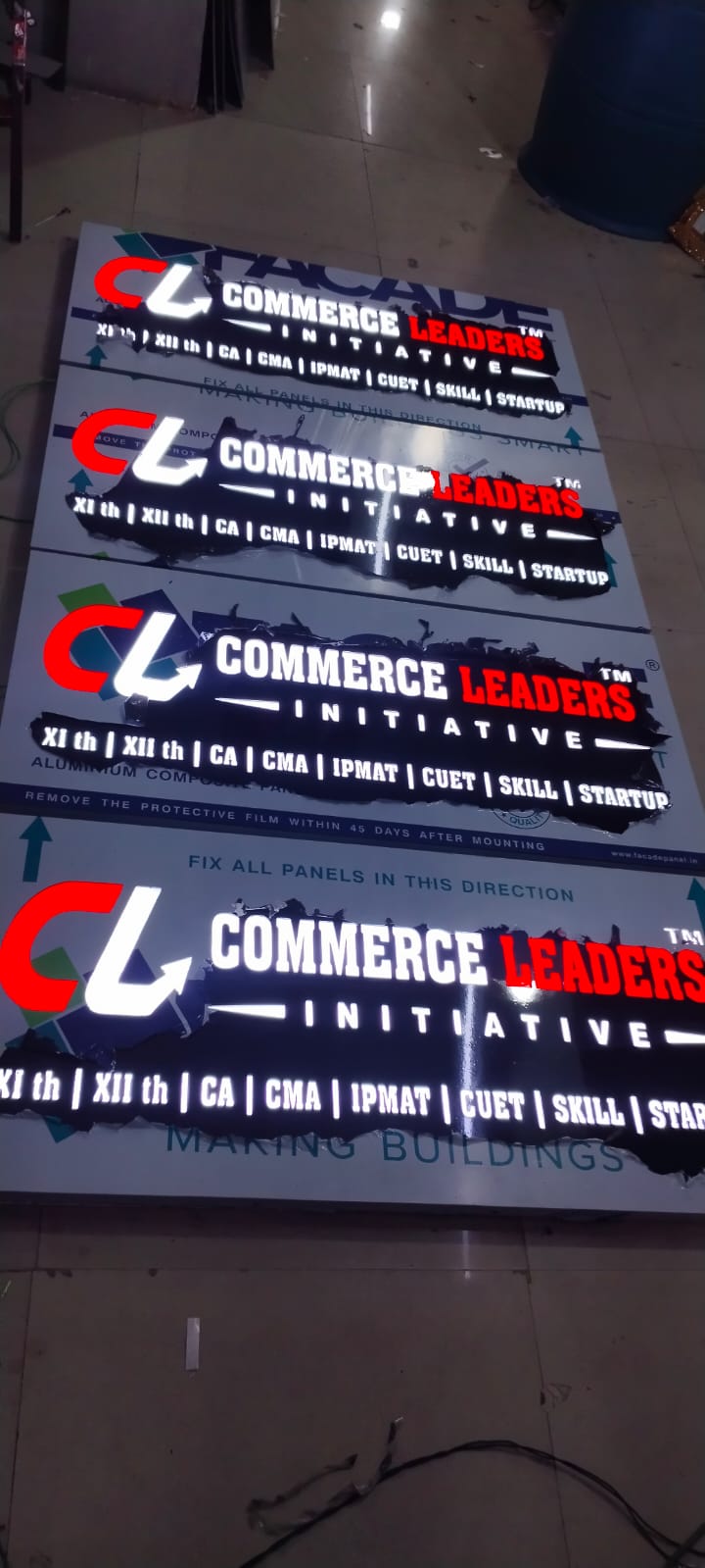 2D Led Sign Board 23 - Meena Arts Ranchi