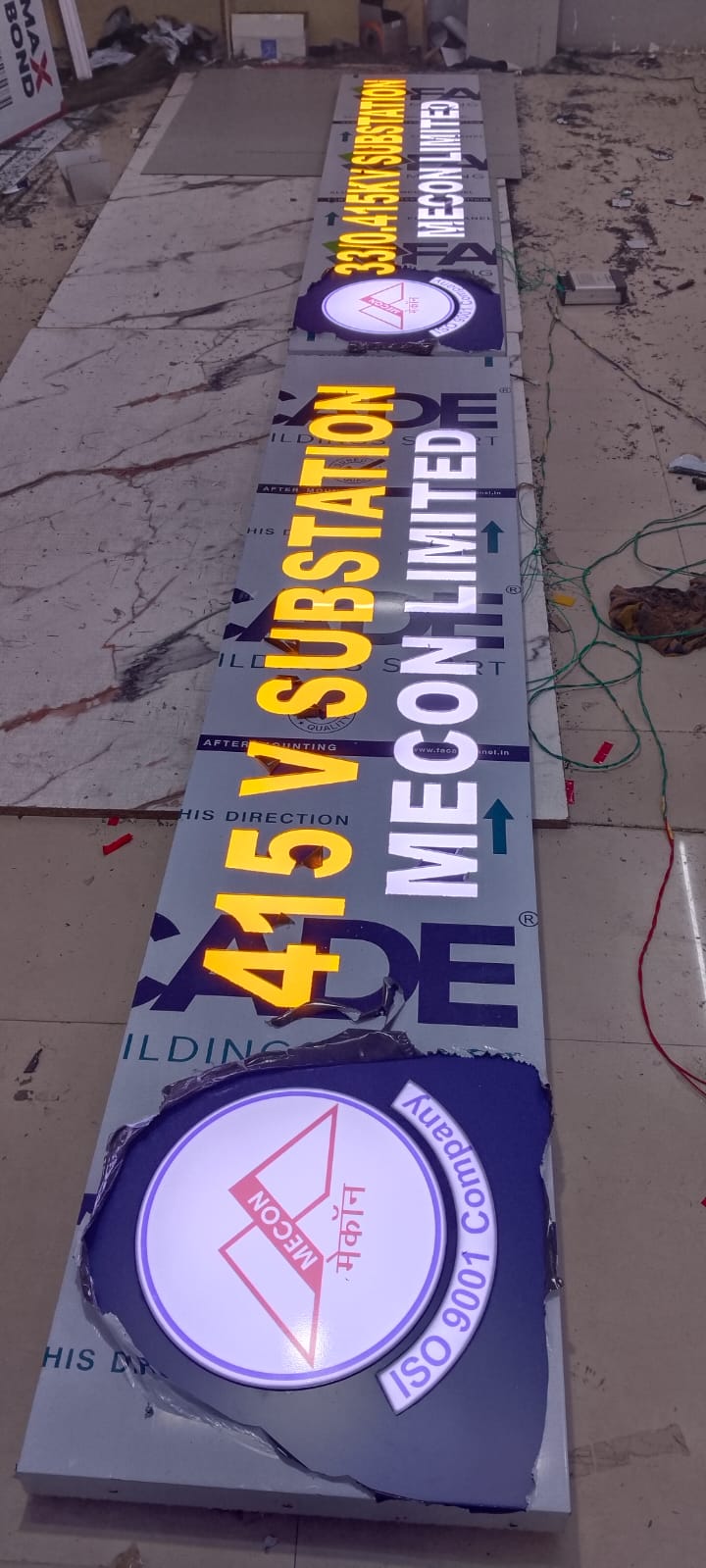 2D Led Sign Board 3 - Meena Arts Ranchi