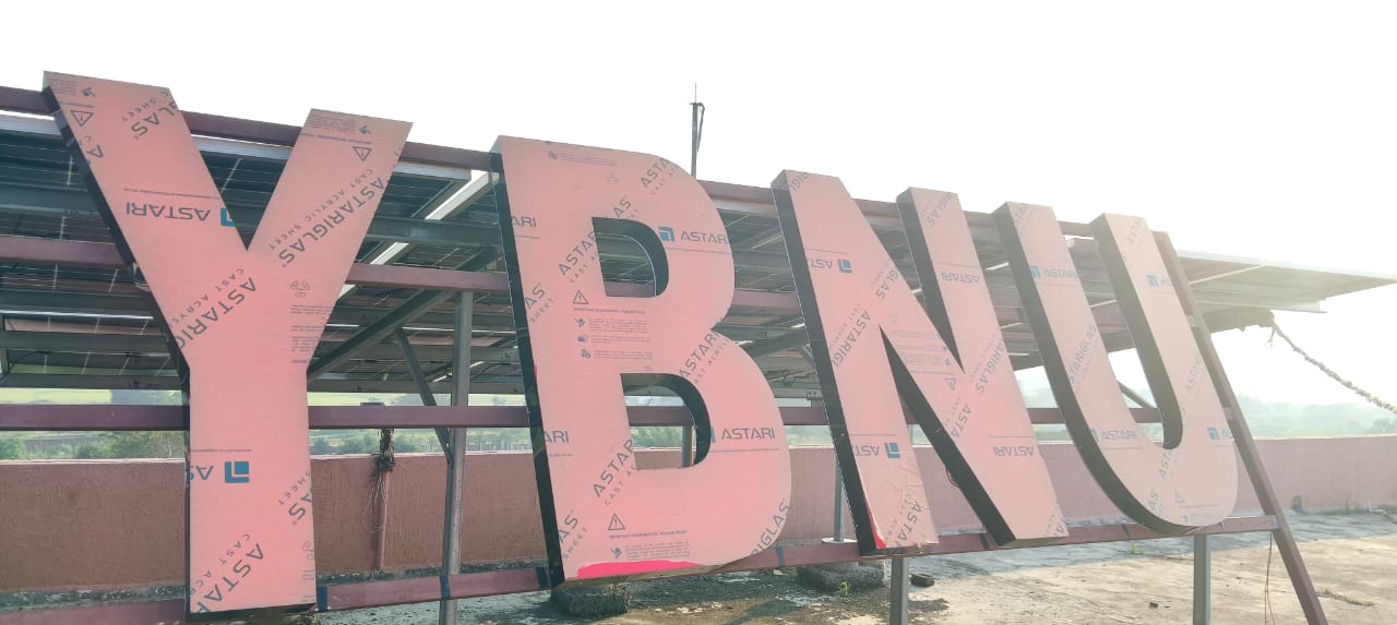 3D Led Letter 13 - Meena Arts Ranchi