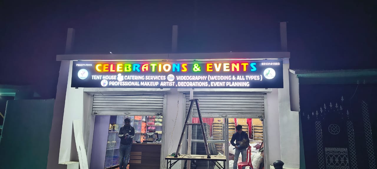 3D Led Letter 18 - Meena Arts Ranchi