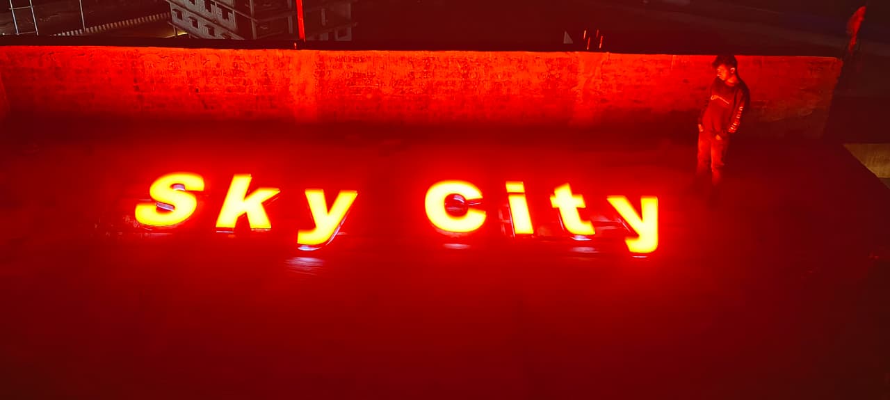 3D Led Letter 32 - Meena Arts Ranchi