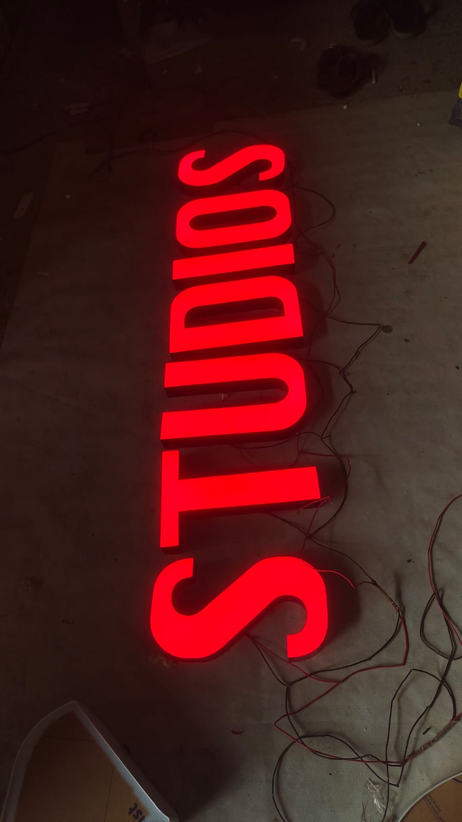 3D Led Letter 43 - Meena Arts Ranchi