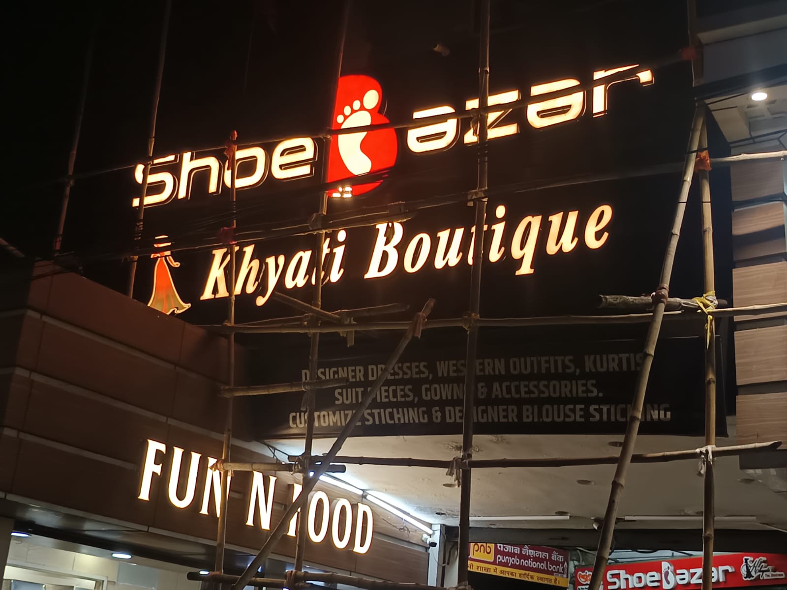 3D Led Letter 47 - Meena Arts Ranchi