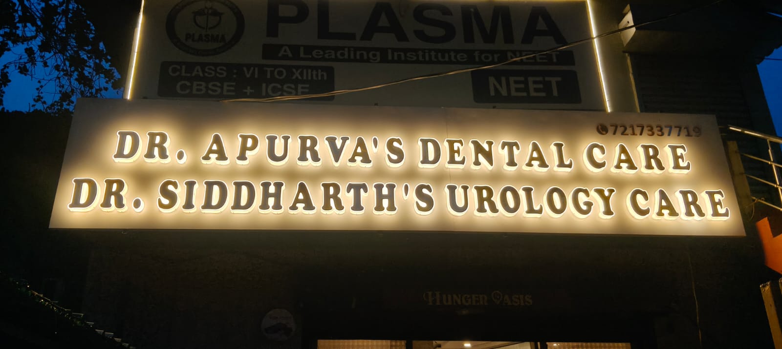 3D Led Letter 72 - Meena Arts Ranchi