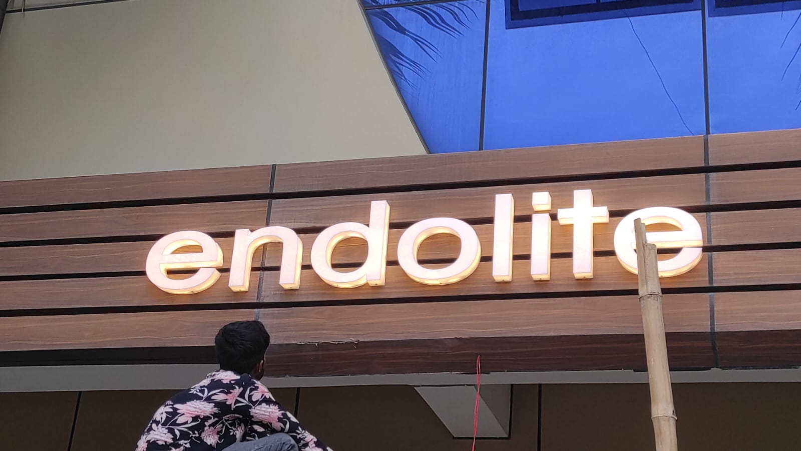 3D Led Letter 75 - Meena Arts Ranchi