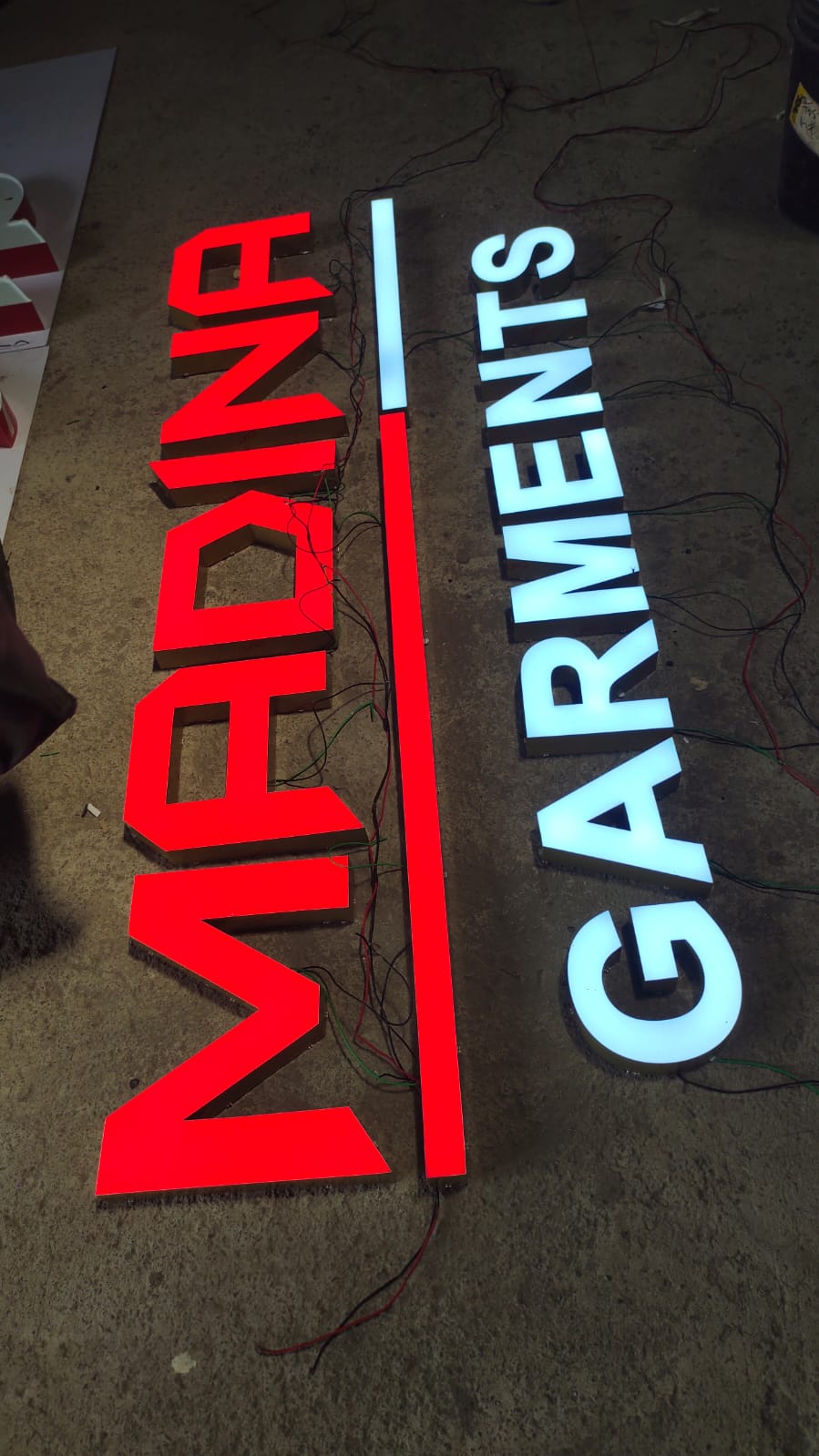 LED Letter 15 - Meena Arts Ranchi