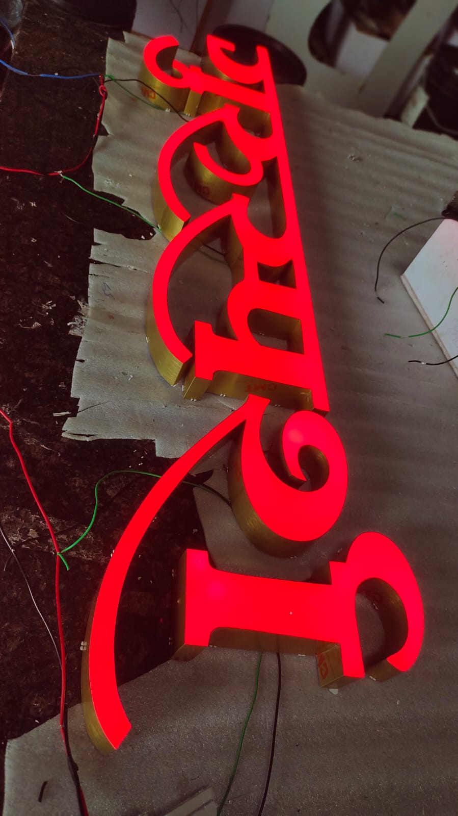 LED Letter 16 - Meena Arts Ranchi
