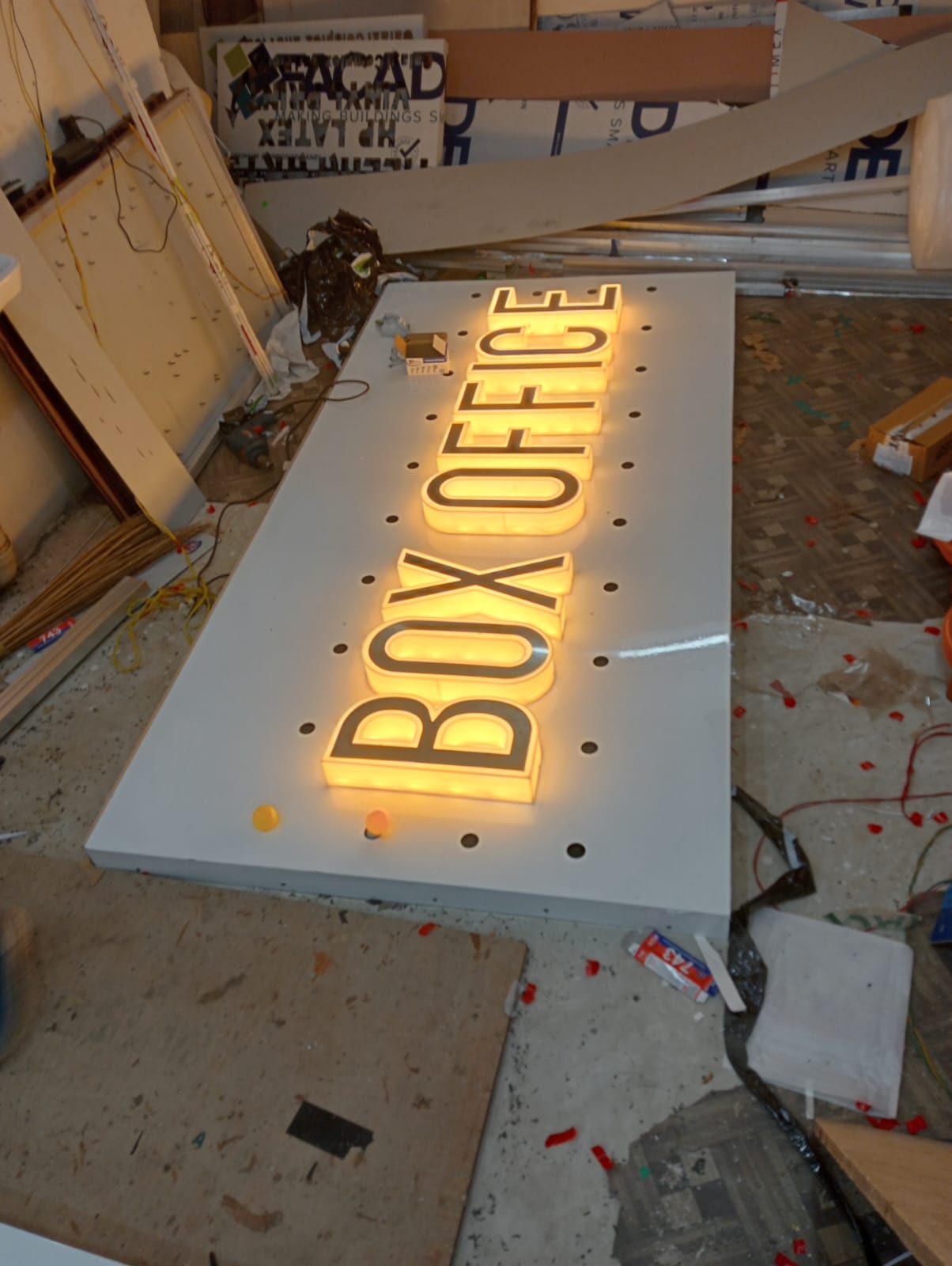 LED Letter 23 - Meena Arts Ranchi